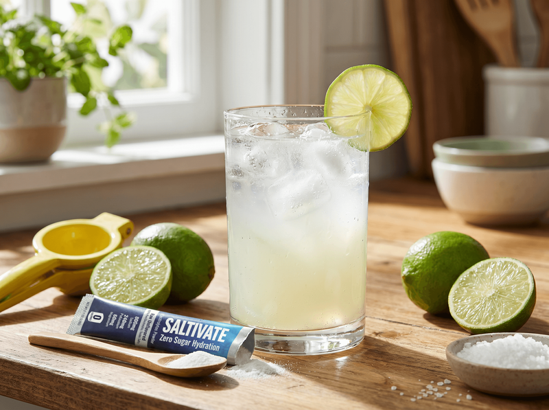 Lime Electrolyte Water