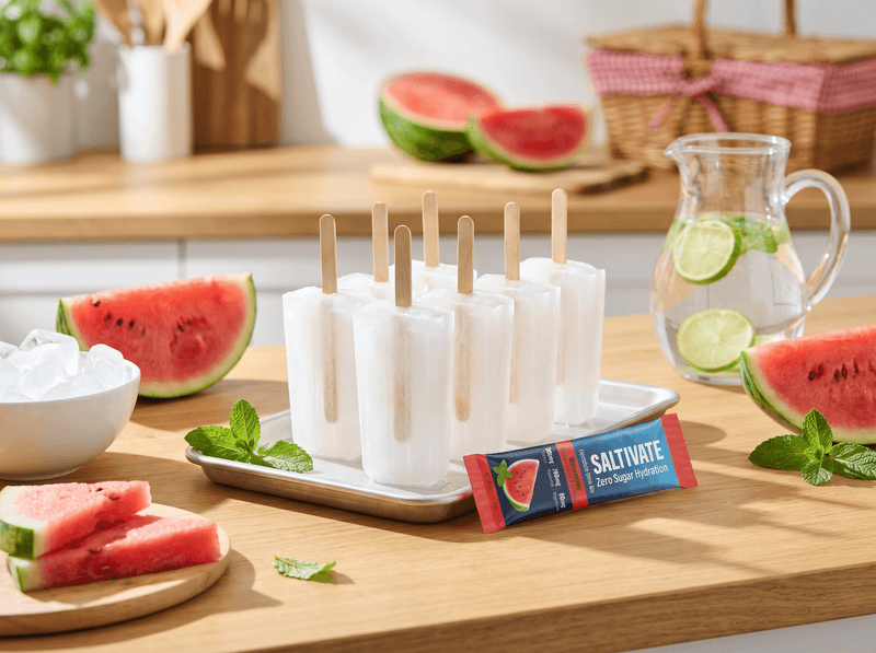 Watermelon Ice Pops