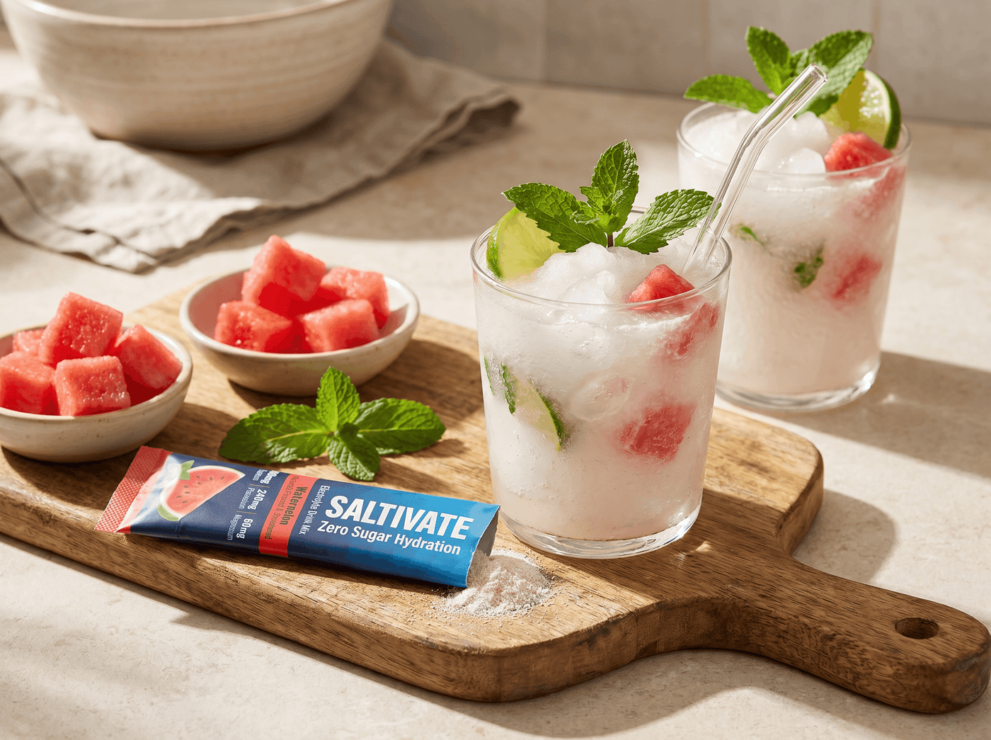 Watermelon Mint Slushie