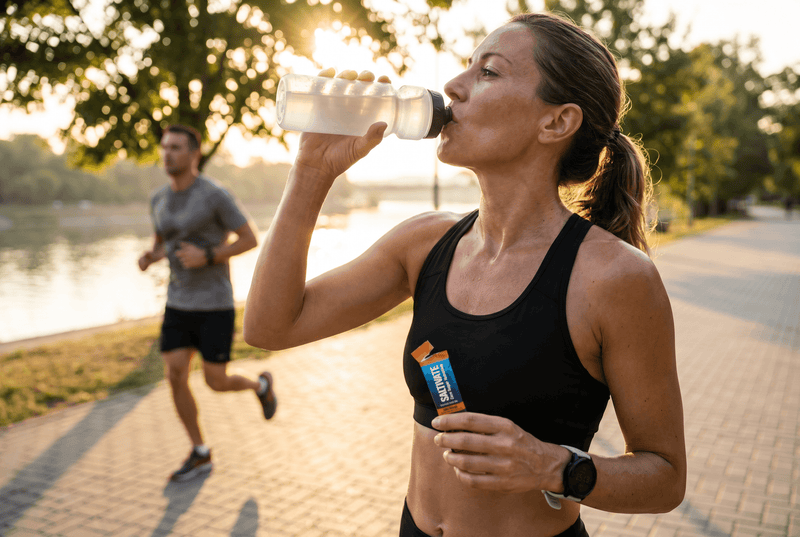 Crisp taste, even in plain water