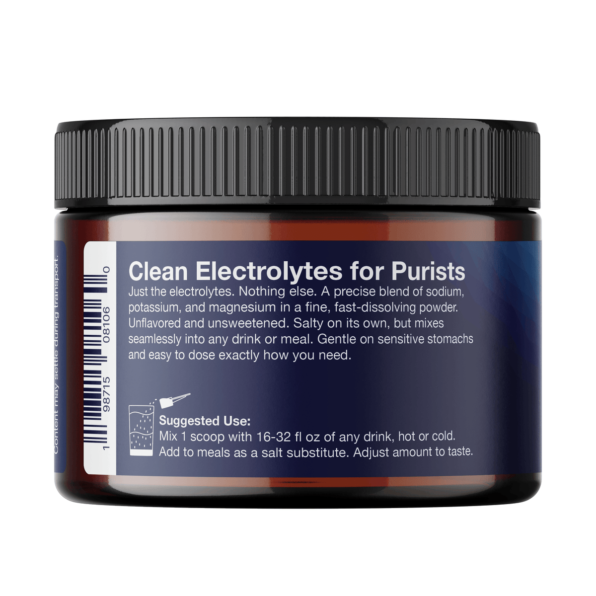 Raw Unflavored Electrolytes - Case of 24 (Wholesale)