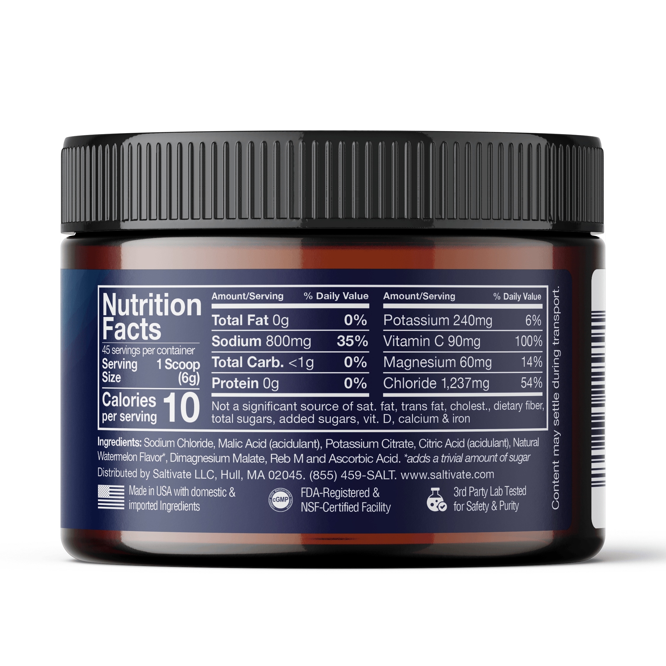 Watermelon Electrolytes Jar