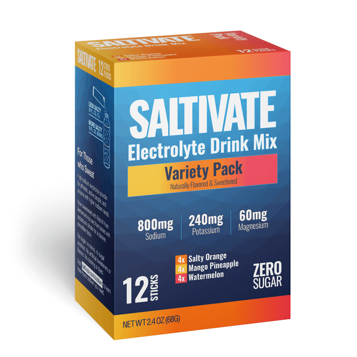 Saltivate Variety Pack electrolyte drink mix stick packs