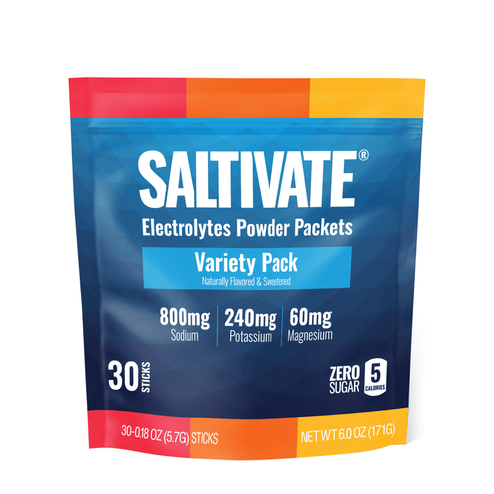Saltivate Variety Pack electrolyte drink mix stick packs