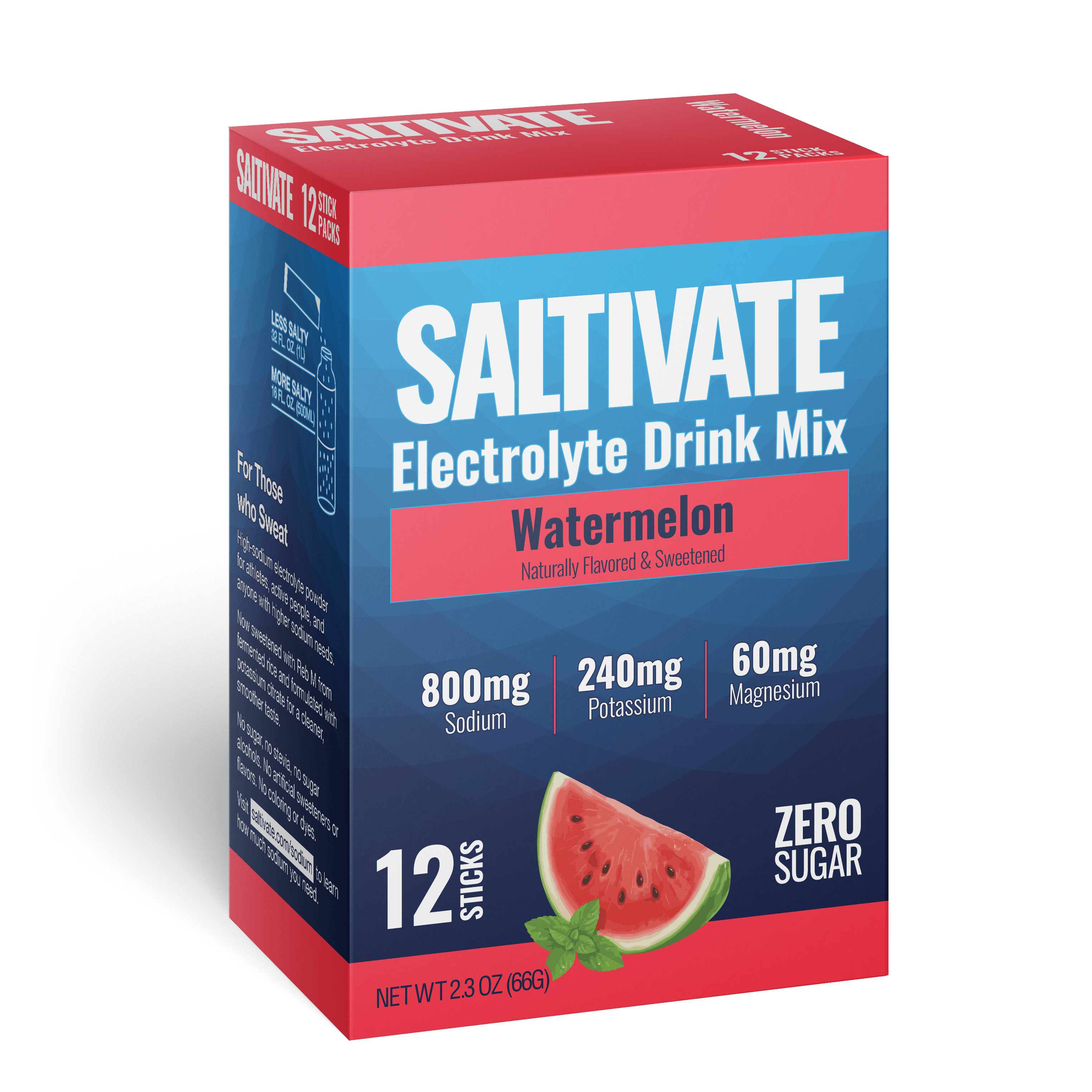 Watermelon Electrolytes On-The-Go Packets 12ct