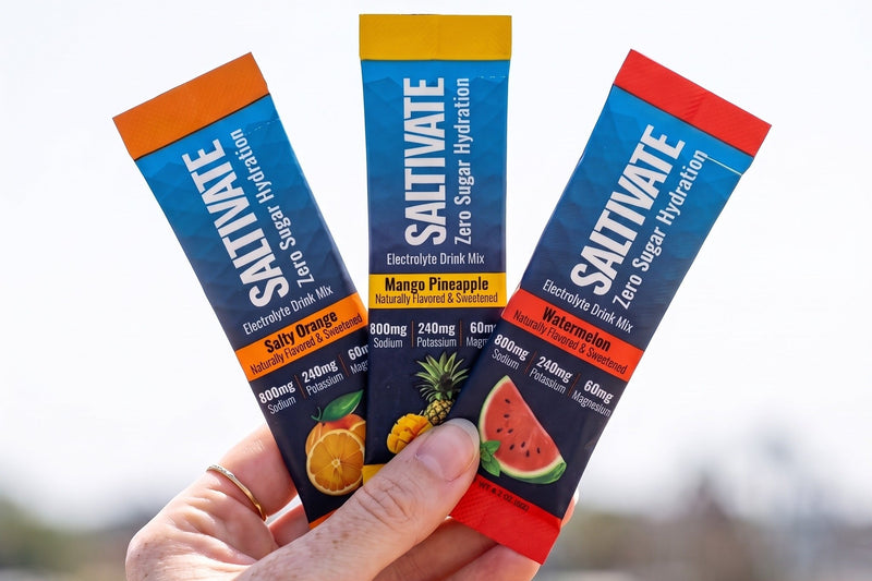 Three fruit flavors without the stevia aftertaste